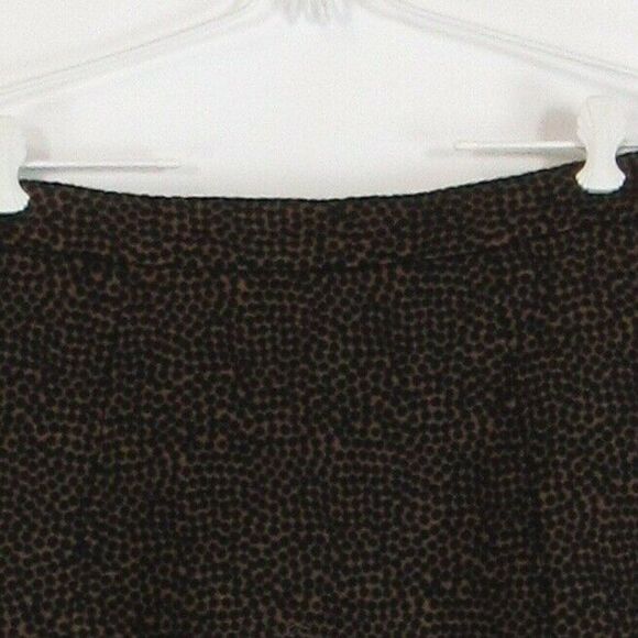 Brown HUNTER DIXON tiered skirt 10 - Picture 2 of 4